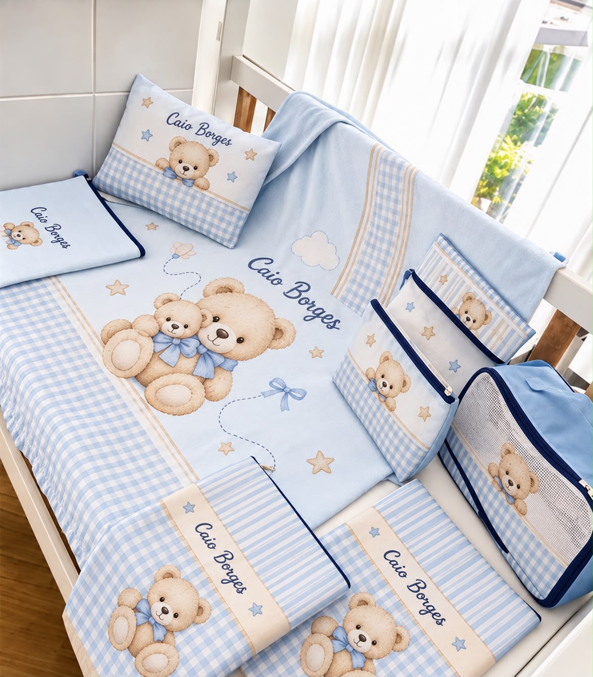 Kit Escolinha Personalizado Plush Premium Completo