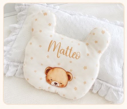Travesseiro Cabeça de Urso — Estampado