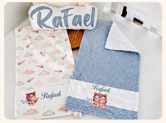 Fraldas de Ombro — Dupla Plush Premium