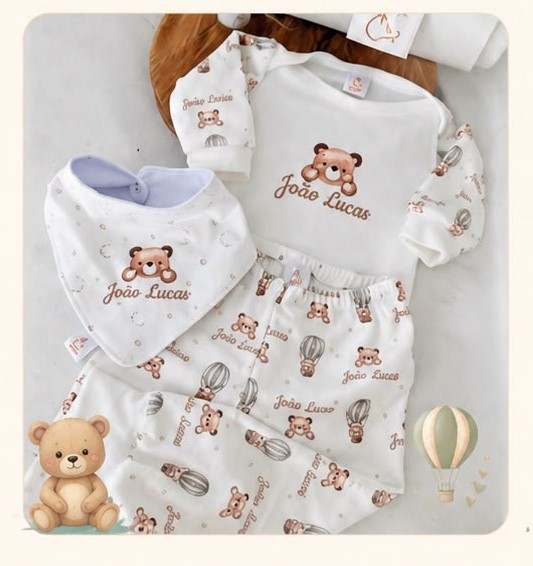 Kit Body e Calça Plush Premium