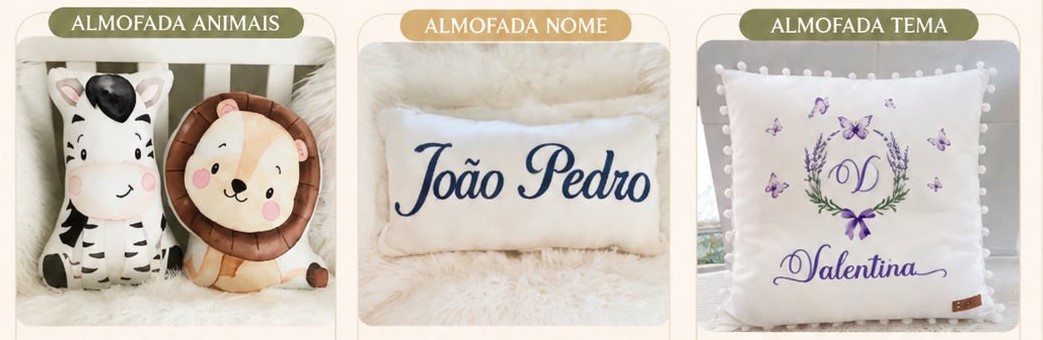 Almofadas Decorativas — Temas Diversos